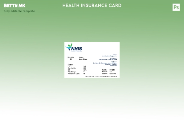 Модерен стил Шаблон за здравствено осигурување во Света Луција